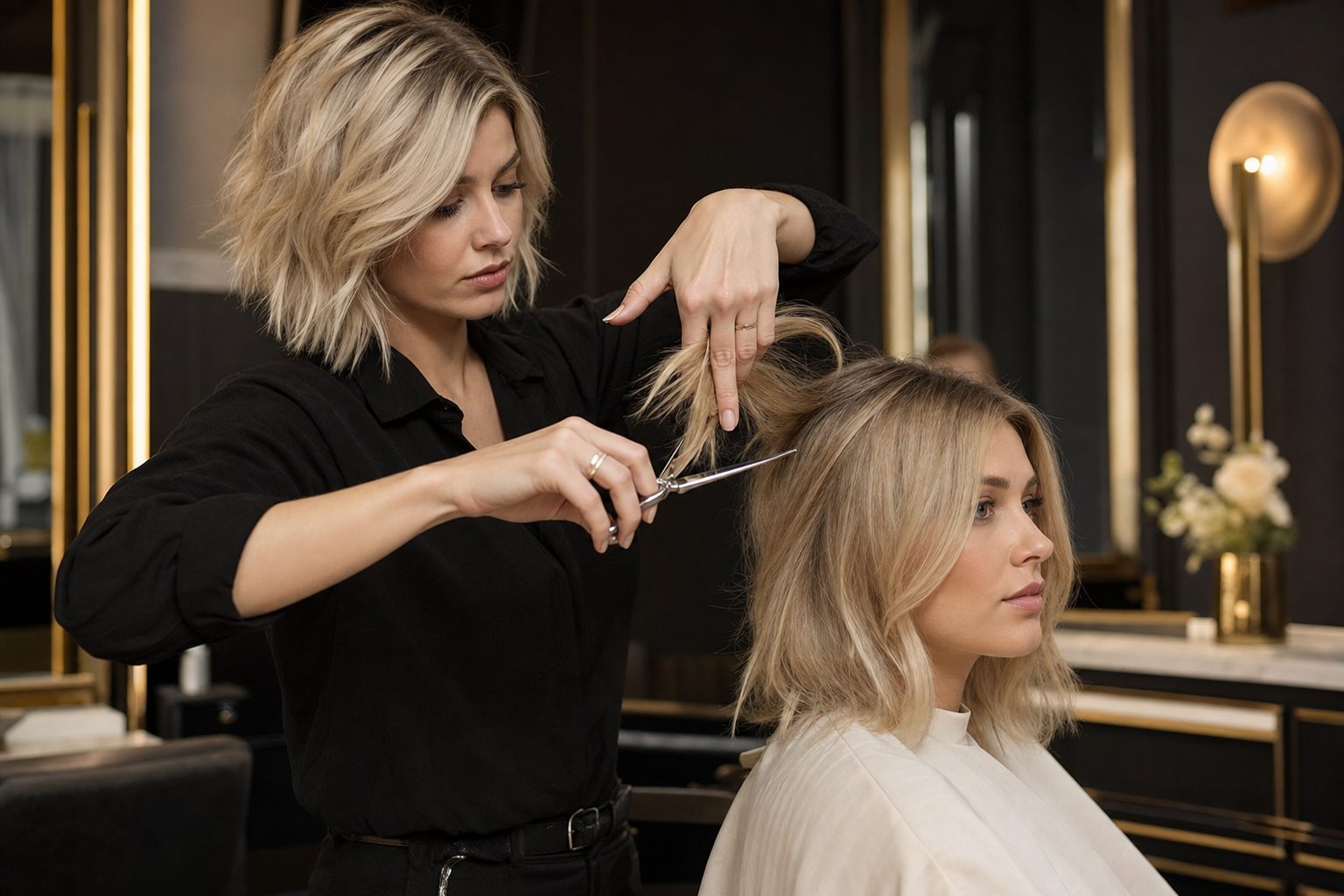 Blunt CUT at Blunt Front Hair Studio